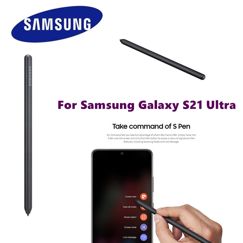 SAMSUNG S-pen 適用於三星 Galaxy S21 Ultra 5G S Pen SM-G998 Stylus