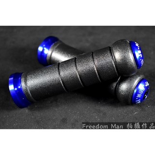 自由人 JS-192 藍色 雙環糯米腸握把 握把 握把套 120mm 勁戰 新勁戰 BWS GTR SMAX FORCE