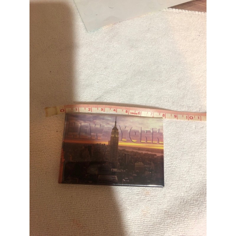 （買就免費送）美國紐約帝國大廈黃昏景色磁鐵