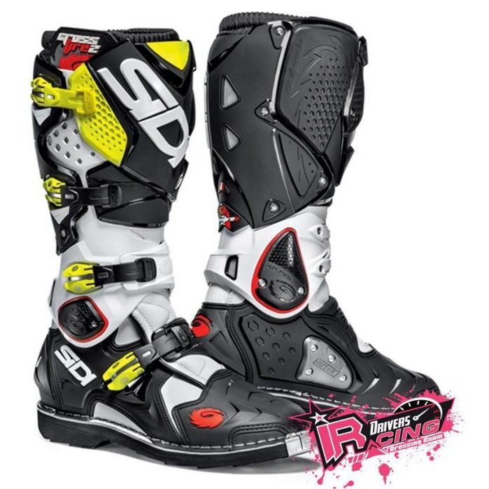 ♚賽車手的試衣間♚Sidi® Crossfire 2 boots W/B/Y 頂級 越野 滑胎 車靴