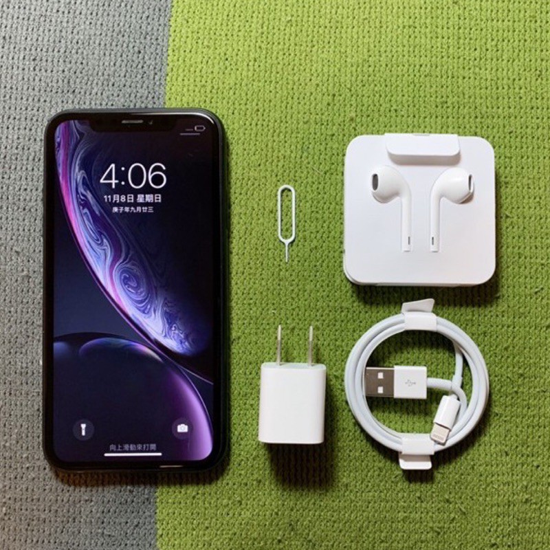 Iphonexr 64g 黑85成新6 1吋apple 蘋果xr 貼換二手機回收中古機面交貨到付款 蝦皮購物
