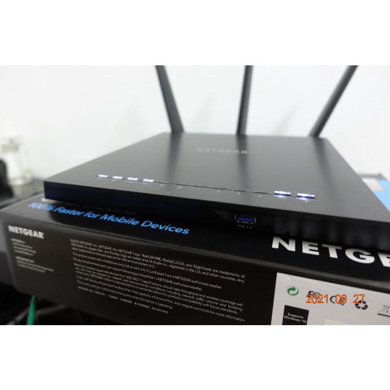 售 NETGEAR R7000 二手 無線分享器 有小瑕疵