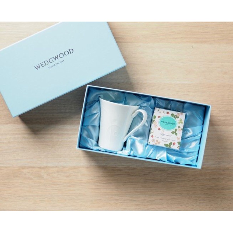 WEDGWOOD &amp; LEXLUS 聯名 骨瓷馬克杯+茶包禮盒（買一組送一組）