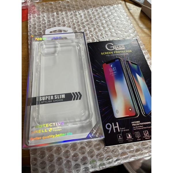 YOMIX 優迷  iPhone 13 6.1 9H 全滿版高清鋼化玻璃保護貼 / 保護殼