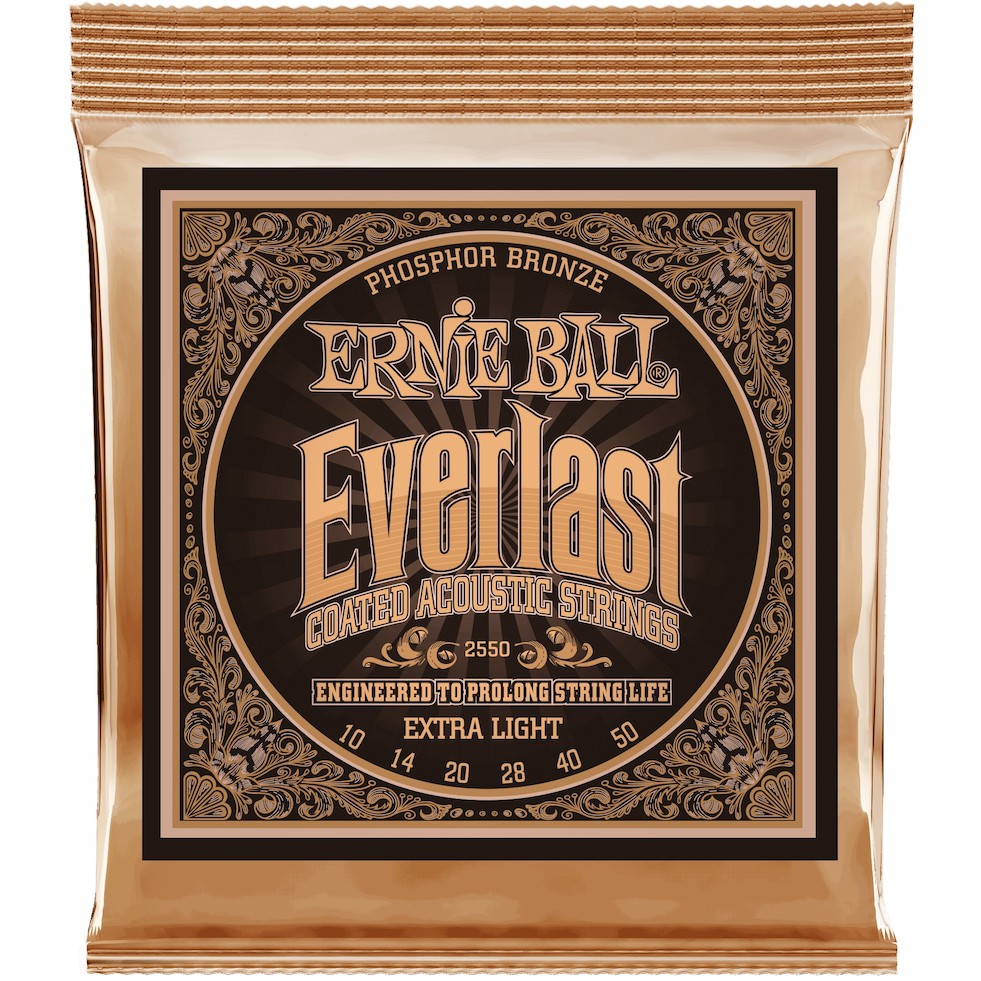 Ernie Ball Everlast 10-50 木吉他弦 磷青銅 Phosphor Bronze(2550)【桑兔】