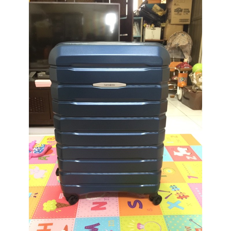 全新Samsonite 新秀麗27吋行李箱 藍色