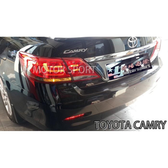 JY MOTOR 車身套件~TOYOTA CAMRY 6代 6.5代 2006-2011年 紅黑 LED 光柱 尾燈