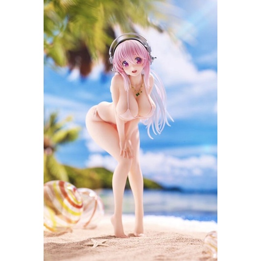 WAVE 超級索尼子 超音速子 super sonico 比基尼 ビキニstyle 泳裝 1/7 PVC