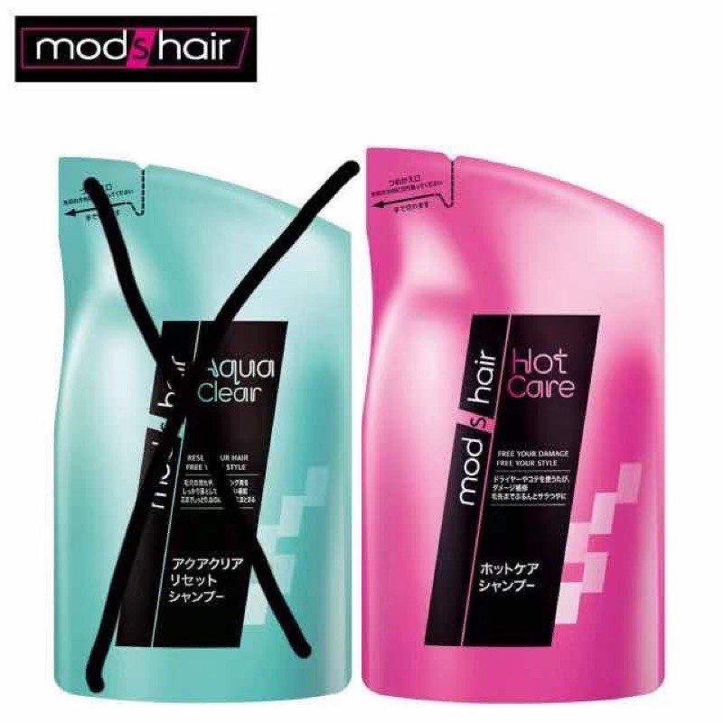 《特價優惠60》 mod’s hair 350ml 熱感修護洗髮乳 補充包