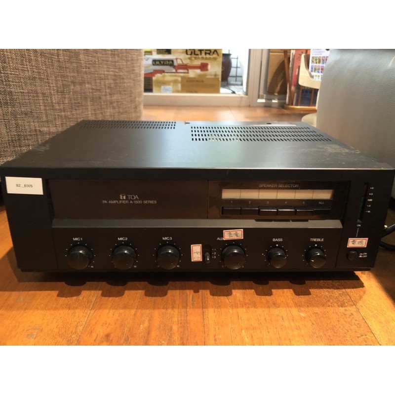 二手日本名牌 TOA A-1500 系列廣播擴大機 120瓦  A-1512 A1512 混音功率放大器 功能正常