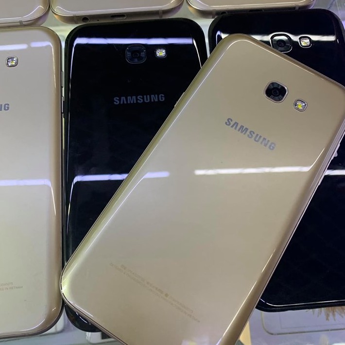 %95新 Samsung A7 2017 A720 5.7吋 3+32G 臺灣公司貨 實體店面 臺中 永和 頂溪 二手機