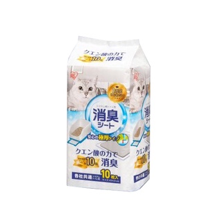★動物雲 SNOW的家★IRIS 貓廁 專用檸檬酸除臭尿布 尿布墊