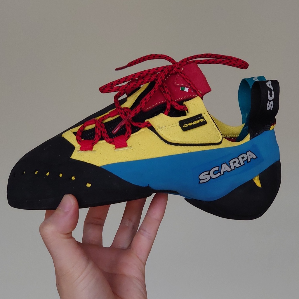 *可約試穿* Scarpa Chimera EU41 攀岩鞋抱石鞋號稱綁鞋帶的drage