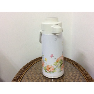 ** 白河戀蓮 ** ZOJIRUSHI 象印 手提式按壓出水保溫瓶 2.2L japan ---- 庫 G-03