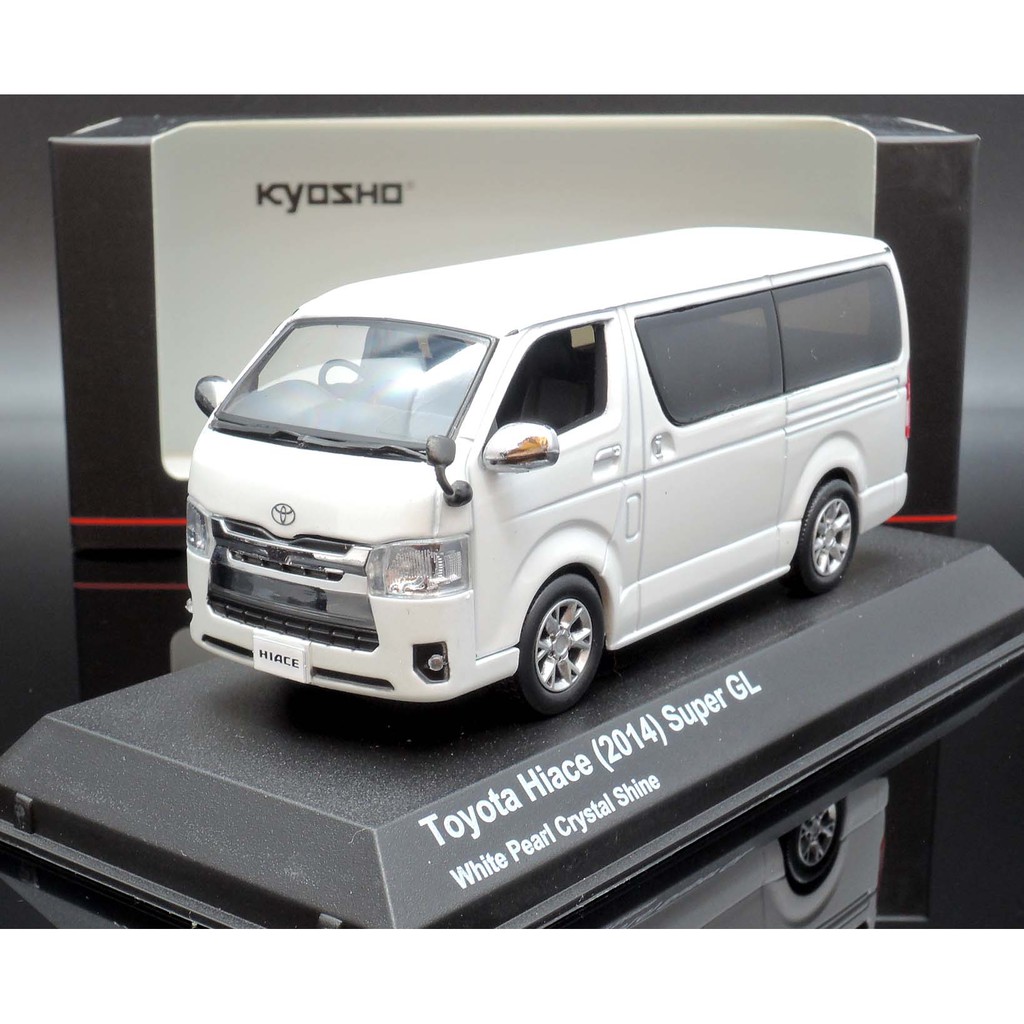 【M.A.S.H】[現貨瘋狂價] Kyosho 1/43 Toyota Hiace Super GL 2014 白