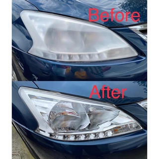 大燈亮潔RenewLights Nissan Super Sentra 日產 原廠車大燈泛黃霧化修復翻新 Kicks