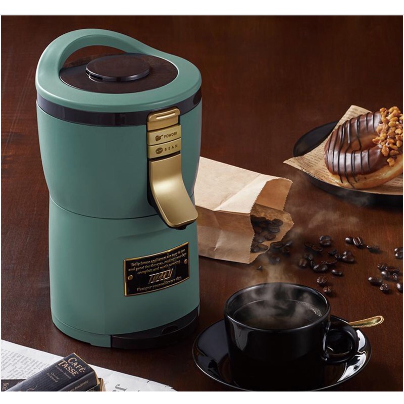 日本咖啡機Toffy Aroma自動研磨咖啡機~磨豆~仿手冲悶蒸萃取
