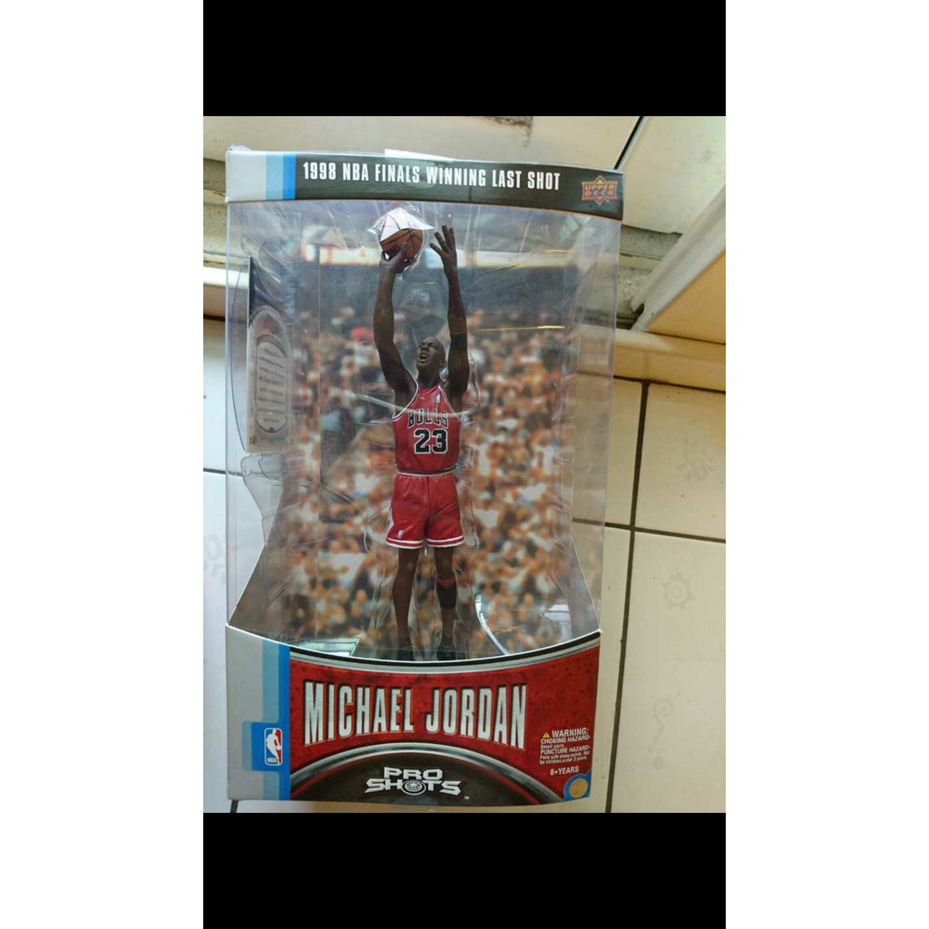 麥法蘭 UPPER DECK NBA Michael Jordan 喬丹公仔 1998年最後一投 歐布萊恩盃 冠軍盃