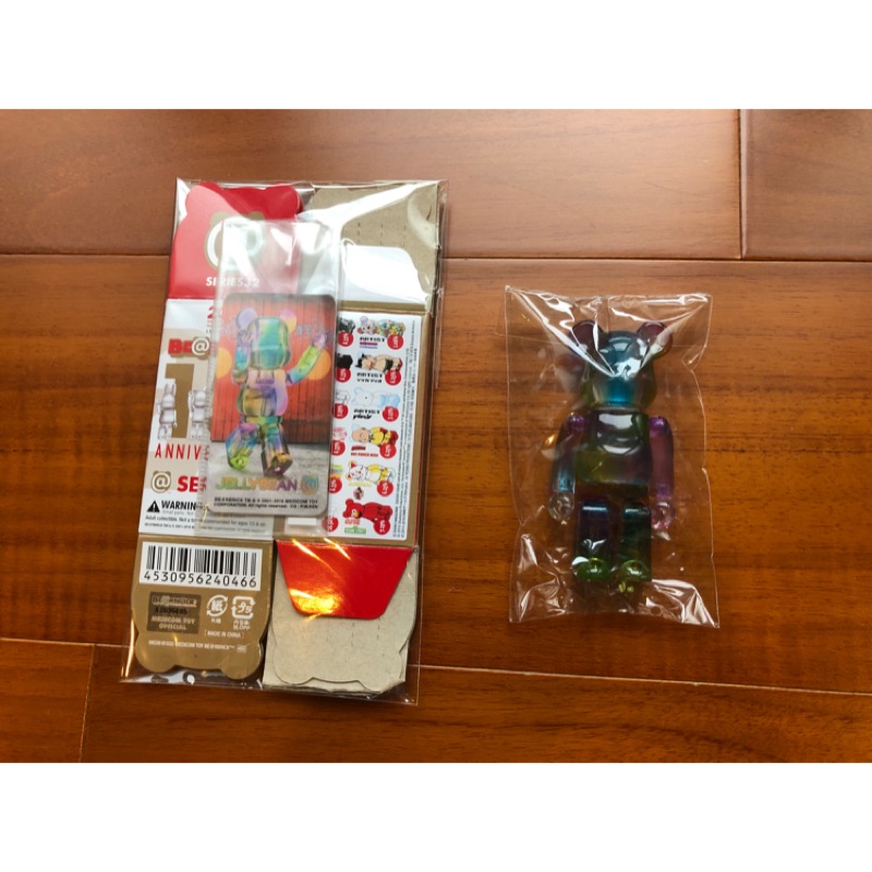 Medicom Toy Be@rbrick 32代 果凍 Jelly bean 庫柏力克 熊