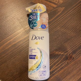 多芬DOVE 3合1潤澤卸妝潔面慕絲 慕斯 135ml