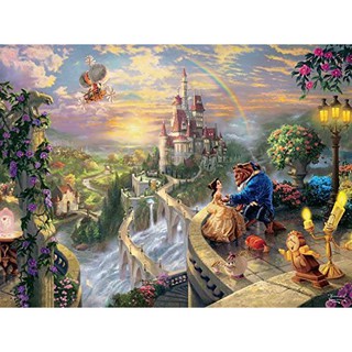 【現貨在台】CEACO 正版迪士尼系列 Thomas Kinkade 美女與野獸 拼圖 750片 美國製造版