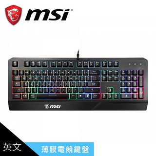 【蝦皮直營】MSI 微星 VIGOR GK20 電競鍵盤 現貨 廠商直送
