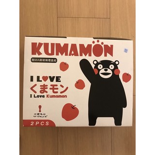 熊本熊玻璃禮盒組(密扣式玻璃保鮮盒+熊本熊造型隨身杯)