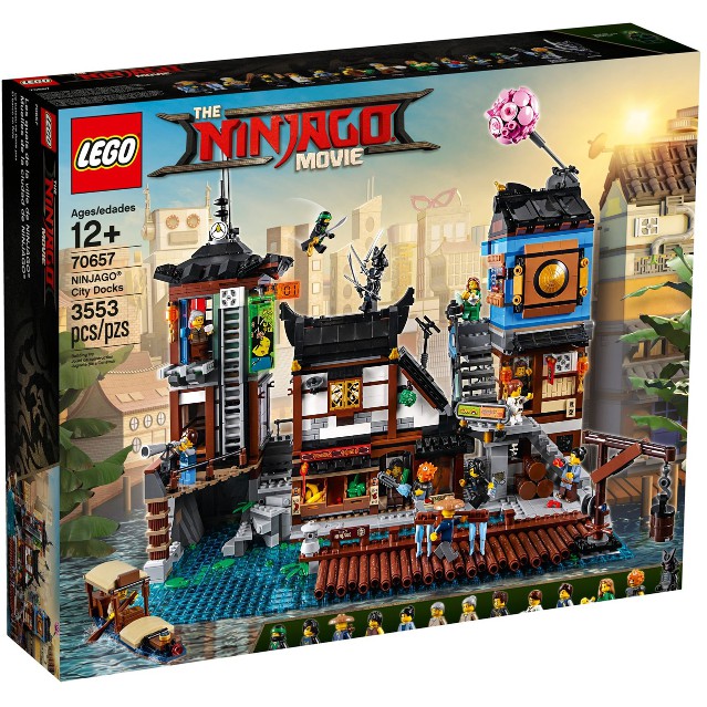 【亞當與麥斯】LEGO 70657 Ninjago City Docks*