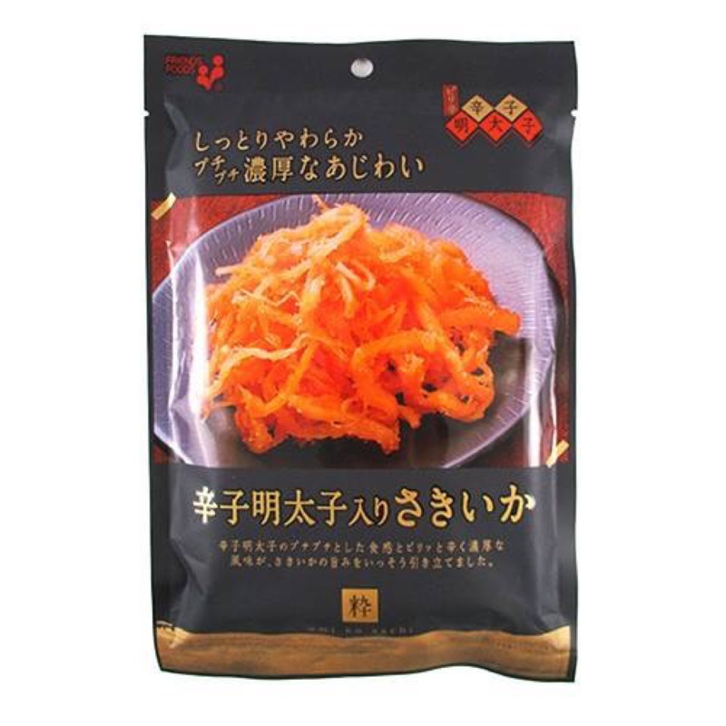 小資日本平價代購 日本超濃厚辣味明太子魷魚絲 蝦皮購物