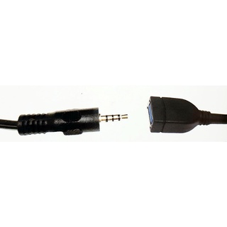 車用USB主機AUX音樂傳輸線（15公分）Y:吊袋