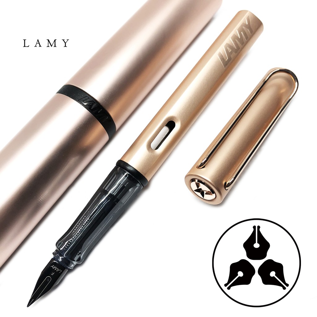 德國 LAMY LX 奢華系列 玫瑰金Ｆ尖 鋼筆