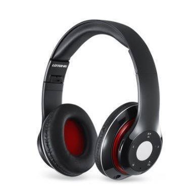 樂彤 L1頭戴式插卡藍牙耳機立體聲mp3電腦手機4.0無線遊戲耳麥潮 黑色