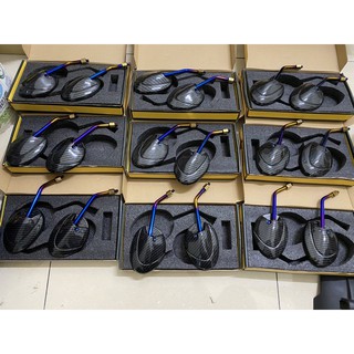 燒鈦色支架卡夢紋千禧龜後照鏡jets srsl彪虎jbubu many 曼巴 MMBCU force正卡夢水轉印碳纖維