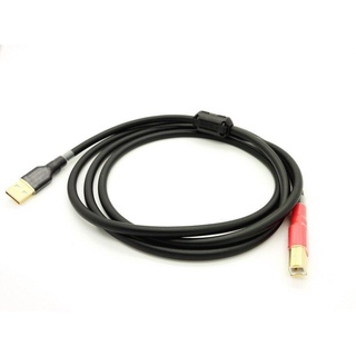 "音樂達人"手工超有感~USB DAC必備好貨 鍍金USB訊號線1.5M 採日本 CANARE 線材+TDK濾波磁環
