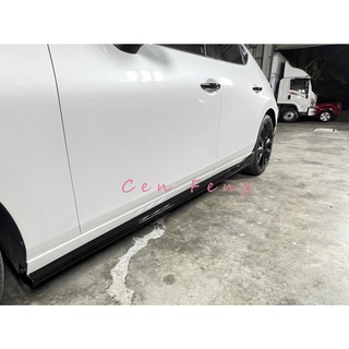 涔峰ＣＦ☆(五門-黑)19年後 MAZDA3 馬自達3 四代 4代目 MZ樣式 側裙 定風翼 空力套件 烤漆件