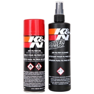 [KN台灣授權經銷]K&N 99-5000 美國進口高流量空濾清潔組(噴式保養劑+清潔劑) 正品現貨含保固