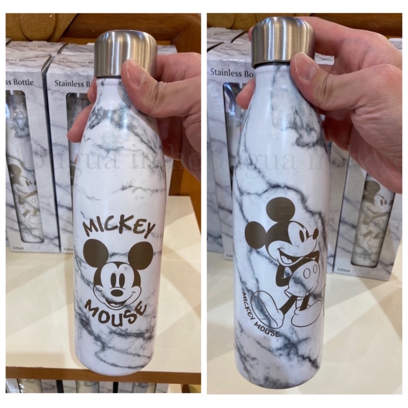 【布瓜在這裡】迪士尼 迪士尼商店 米奇保溫瓶 520ml 牛奶造型瓶 限量優惠