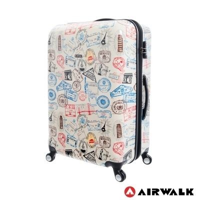 【AIRWALK】行李箱/旅行箱/出國箱 20吋/24吋/28吋(郵戳系列)