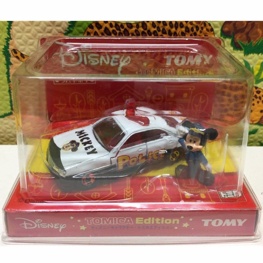 TOMICA 迪士尼 Disney 絕版卡通人物車組- 米老鼠警車組