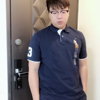 Ralph Lauren Polo大馬男生刺繡polo衫 現貨深藍xxl售完下架