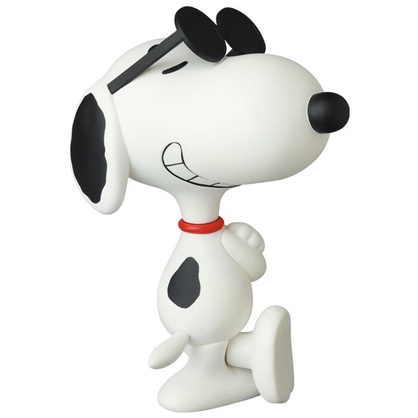 ◎超級批發◎VCD 384-027008 史努比 1971 戴墨鏡 SNOOPY 景品公仔模型人偶場景擺飾展示限量收藏品