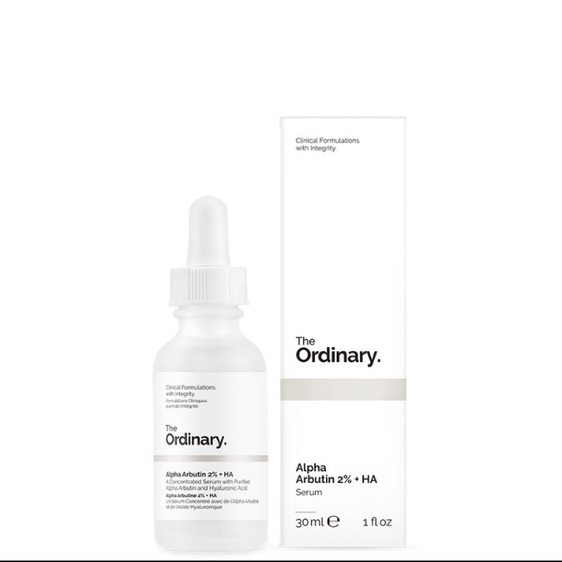 The ordinary a-熊果素2%+透明質酸 alpha arbutin2%+ha