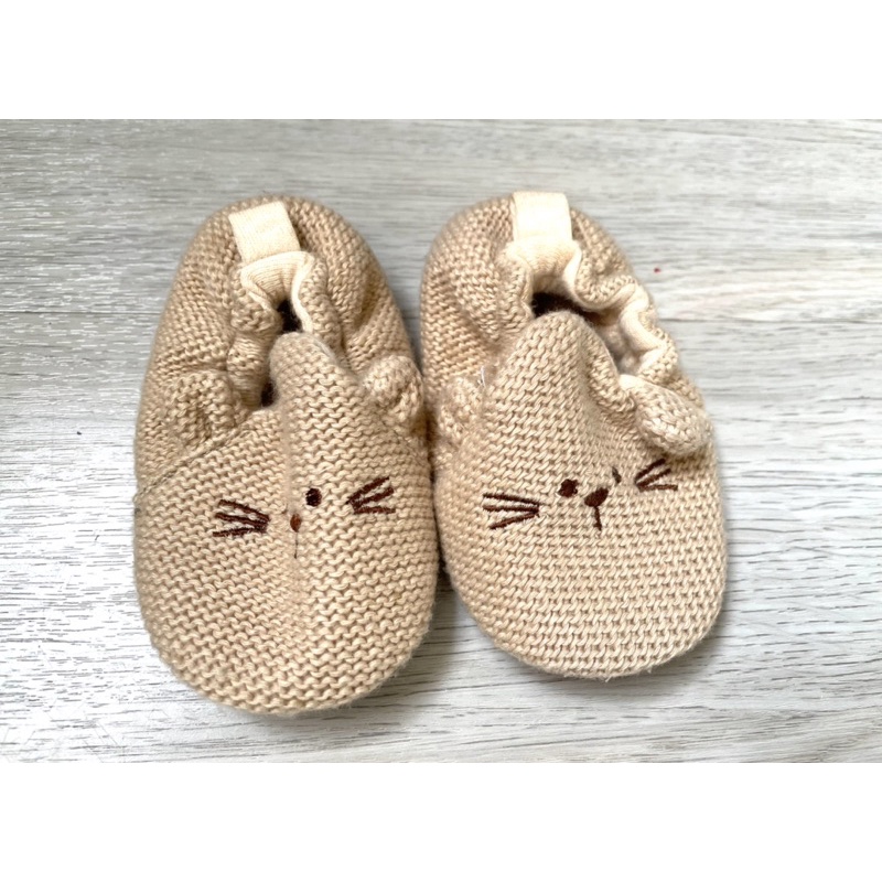 mothercare 3-6m 嬰兒編織布鞋