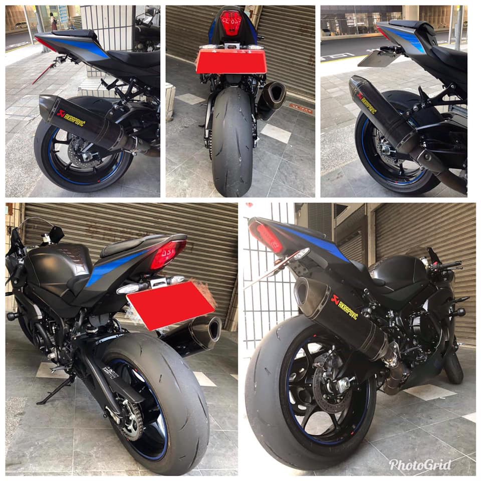 《輪胎城》SUZUKI 鈴木L7 2020 GSXR1000 GSXR1000R  短牌架 翹牌 鬍鬚牌短牌架 永久保固