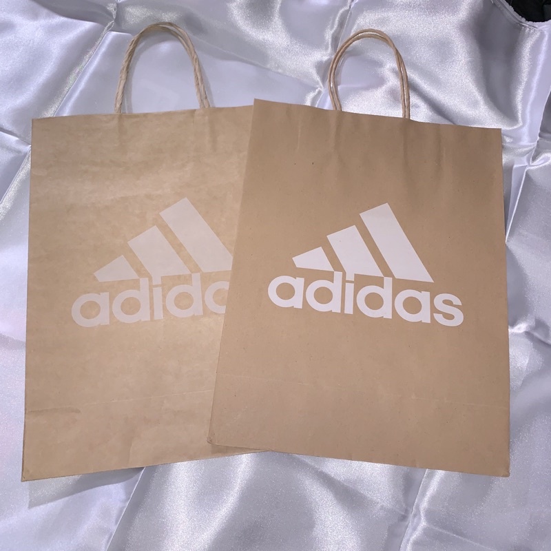 Adidas 紙袋 專櫃紙袋 手提袋
