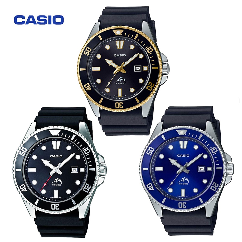 【CASIO】槍魚黑水鬼防水200米潛水錶 台灣原廠公司貨 (MDV-106/MDV-107系列)新槍魚上市囉~