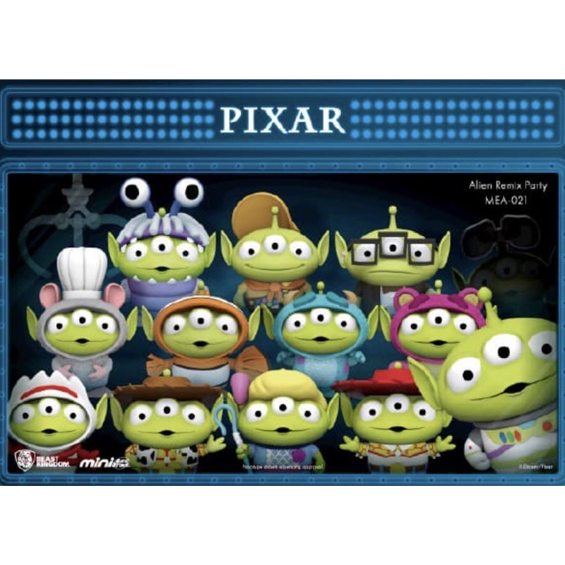 野獸國 全家 Pixar Disney 三眼怪 變裝派對 變裝三眼怪 胡迪 熊抱哥 尼莫 小羅 MEA-021