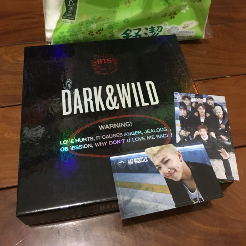 BTS 防彈少年團 韓版 專輯 DARK &amp; WILD