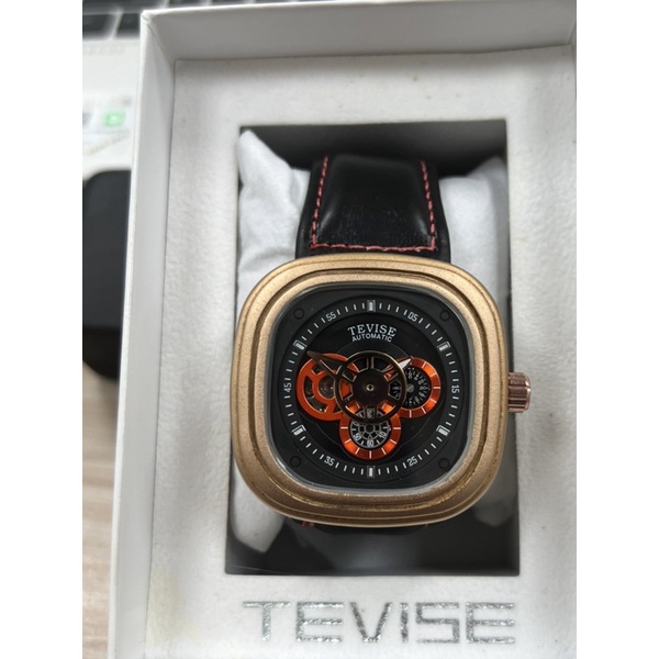 特威斯TEVISE特殊方型機械錶
