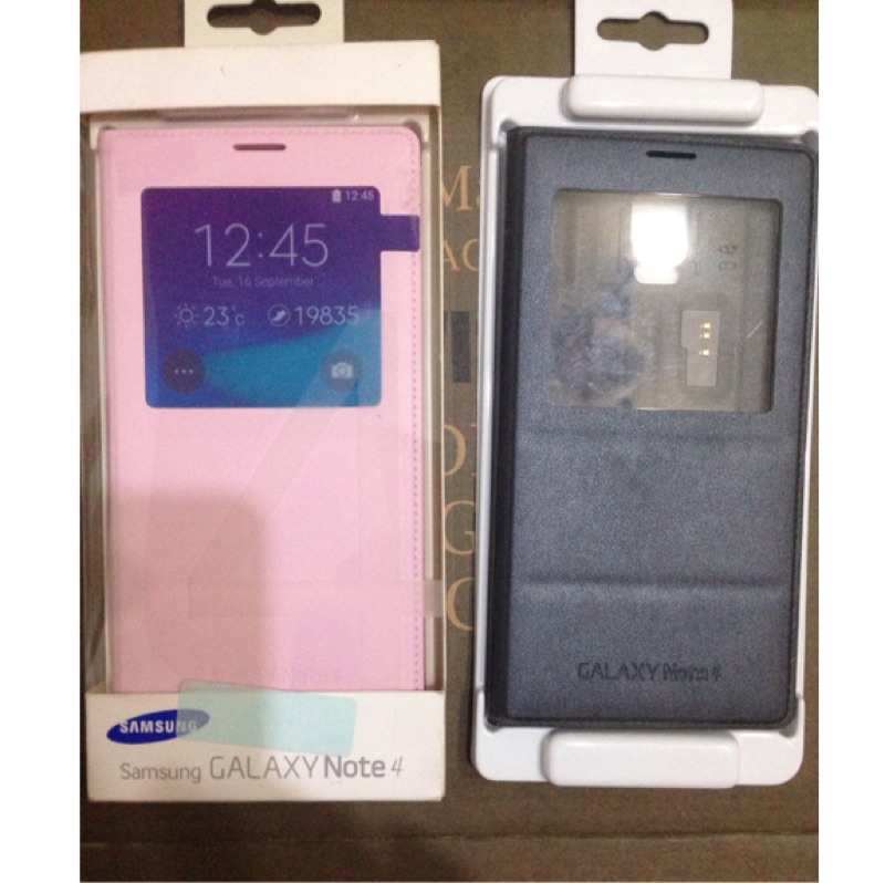 Samsung GALAXY Note4 原廠智能保護套